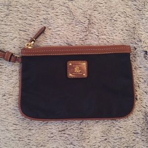 NEW Black Ralph Lauren Wristlet Wallet